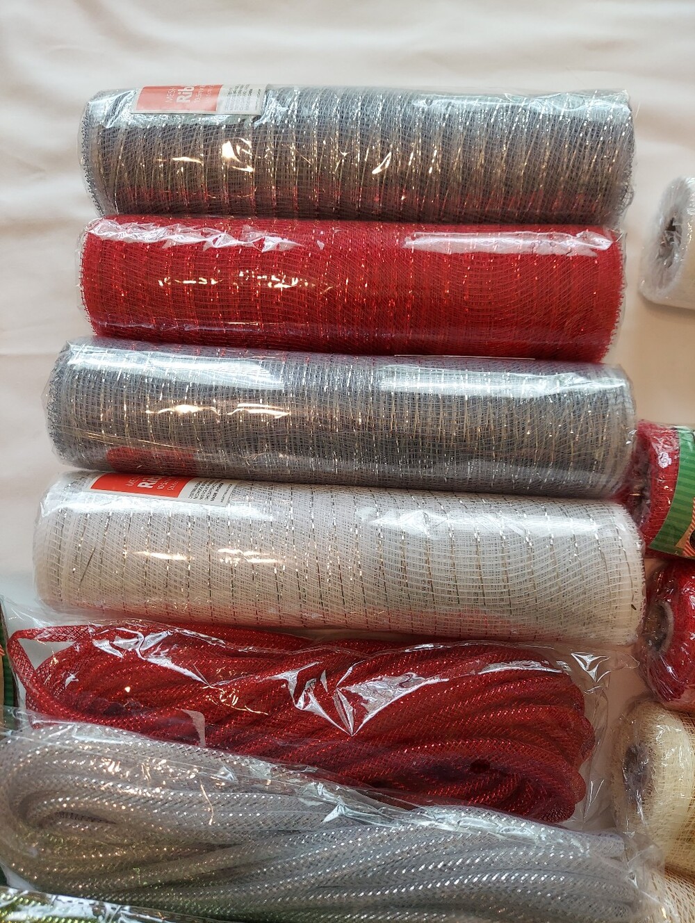 NWT Decorative Mesh & Mesh Tube Variety Collection Unopened Original Packaging - Picture 3 of 7